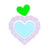3 Pcs Love Heart Lace Metal Cutting Dies Stencils for DIY Scrapbooking/photo Album Decorative Embossing DIY Paper Cards