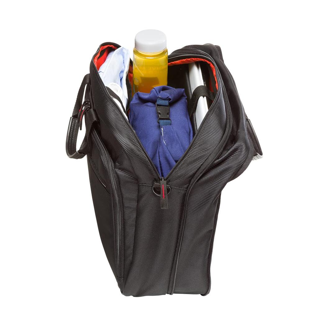 Sanwa Supply Gusset Expansion PC Bag Inch Wide (15.6 Black) BAG-W4BK