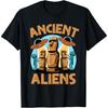 Antike UFO Aliens Moai Statue Lustiges Osterinsel T-Shirt