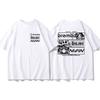 Best Ohlins White Tshirt Collection Motorcycle Shock Absorber Print Short Sleeve Tshirt Racing Fan Clothes