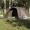 VidaXL 6-Person Brown Waterproof Dome Family Tent, Tent, Camping Shelter, Garden Shelter, Camping Tent, Shelter 4009465