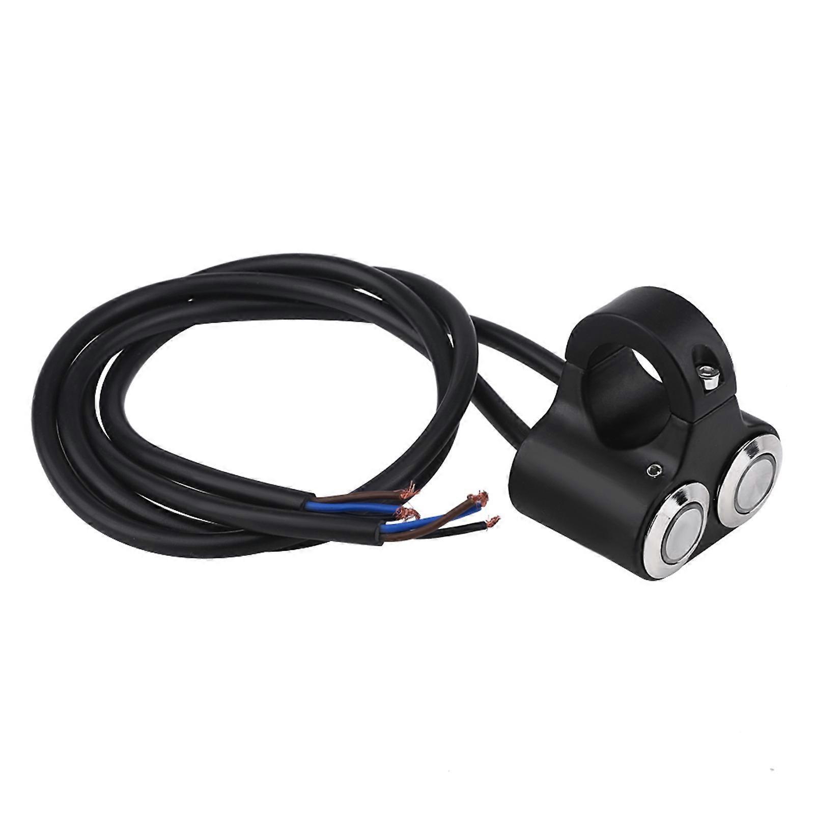 7/8 Zoll 22mm Motorrad Lenker Schalter Scheinwerfer Bremse Nebelscheinwerfer EIN/AUS mit Blinker Typ B