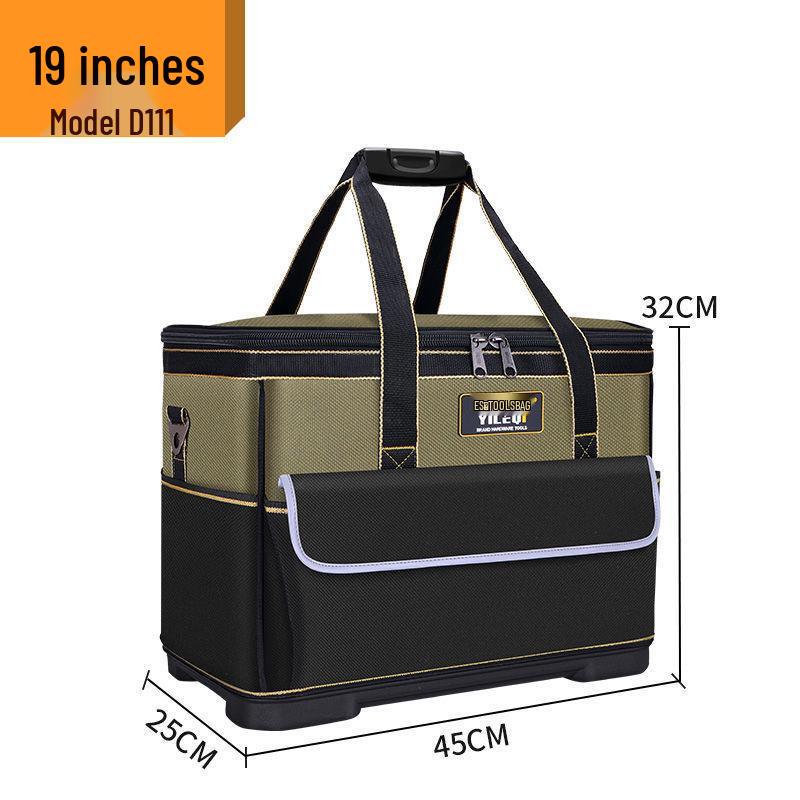 Large Capacity Multifunctional Electrician & Woodworking Tool Bag