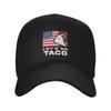 Lets Go Taco Cap Unisex Summer Wear  Baseball Cap Adjustable