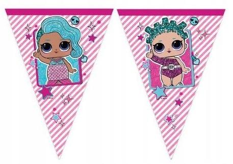 Lol Glitterati Flag Garland 1 Pc
