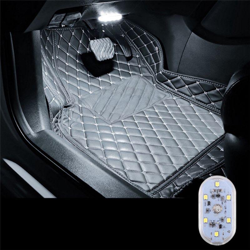 Car Touch Lights Rechargeable Car Interior Dome Light Roof Ceiling Reading Lamps Trunk Magnetic Mini Lamp