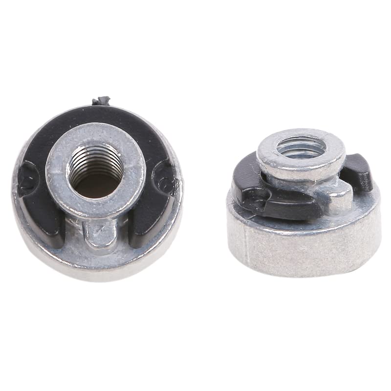 

waves Комплект из 2 гаек сиденья для Harley M6 серебряный