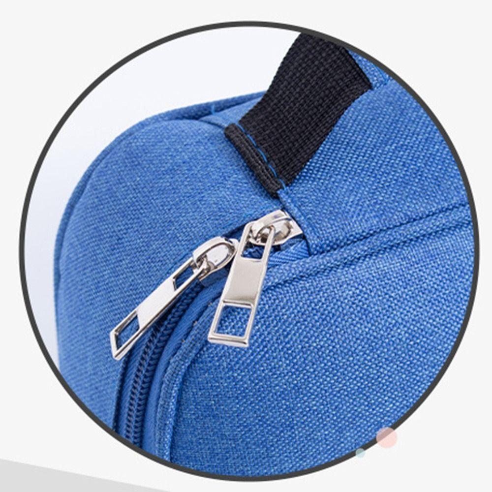 Aesthetic Porous Pencil Case Large Capacity Oxford Cloth Pencil Case Stationery Pouch  Art Supplies