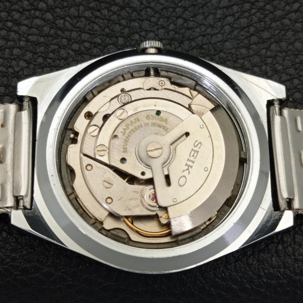 AUTOMATIC VINTAGE REFURBISHED SEIKO 5 6309A JAPAN MENS GREEN WATCH a441390-5 Sk-a441390