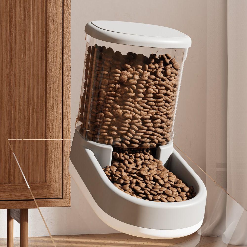 Double Bowl Automatic Cats Feeder Anti Slip Pet Feeder Dog Water Dispenser  For Dogs and Cats