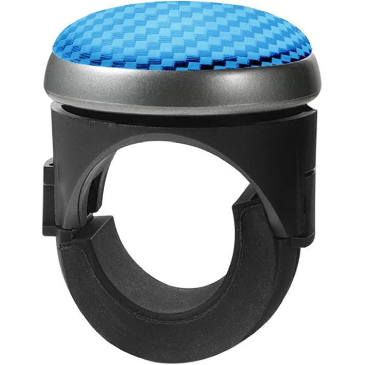 Steering Wheel Spinner Knob Car Steering Wheel Knobs 360-Degree Rotating Steering Wheel Booster Knob Ball One-Handed Steering Boosters (Black) синий