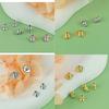Set of 4 Secure Earring Backs Studs Locking Clutch Secure Locking Backing Stainless Steel Earring Plugs for Droopy Ears