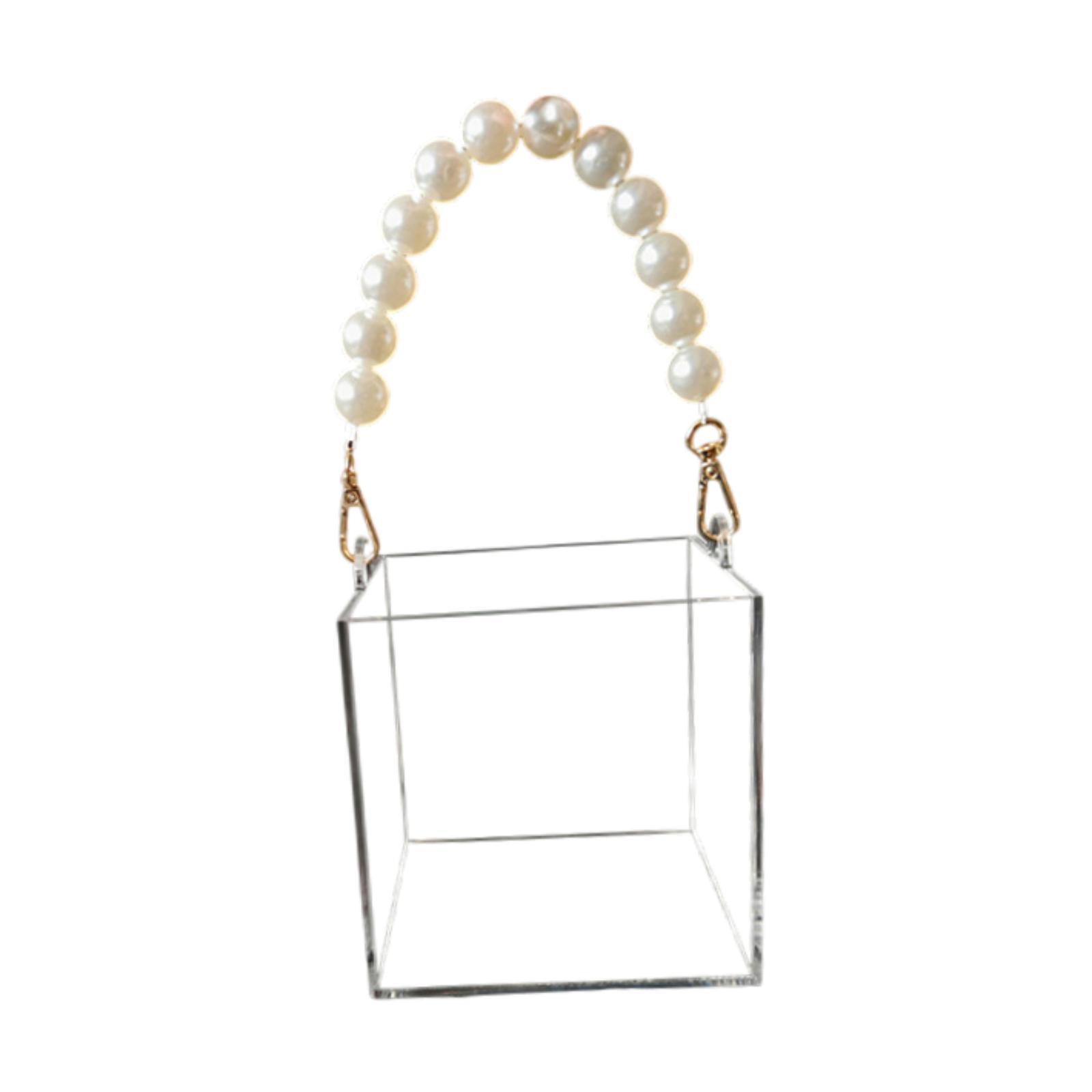 

Transparent Flower Box Creative Wedding Basket for Thanksgiving Day Housewarming