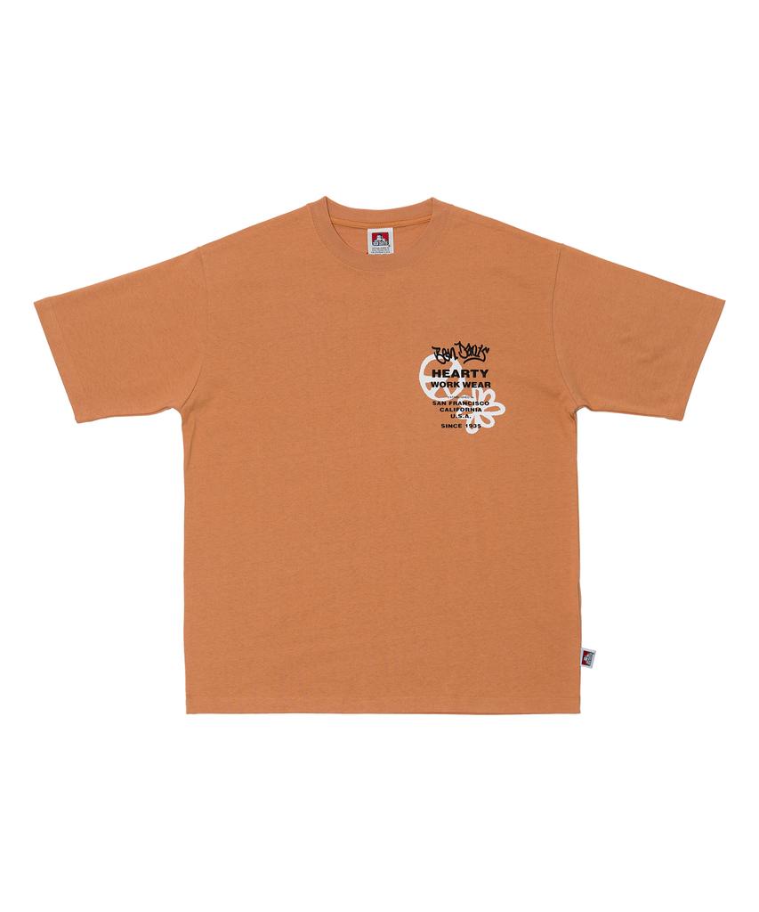BEN DAVIS White Label Grateful Tee White