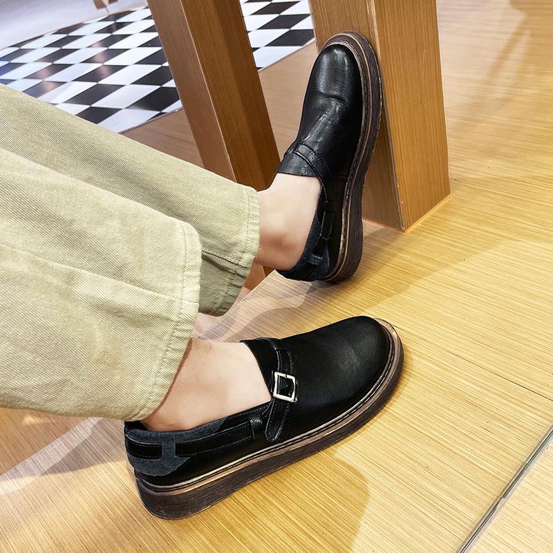 Genuine Leather Casual Men's Shoes Classic British Style Outdoor Leisure Business Party Daily Office Quality Hot Selling Shoes