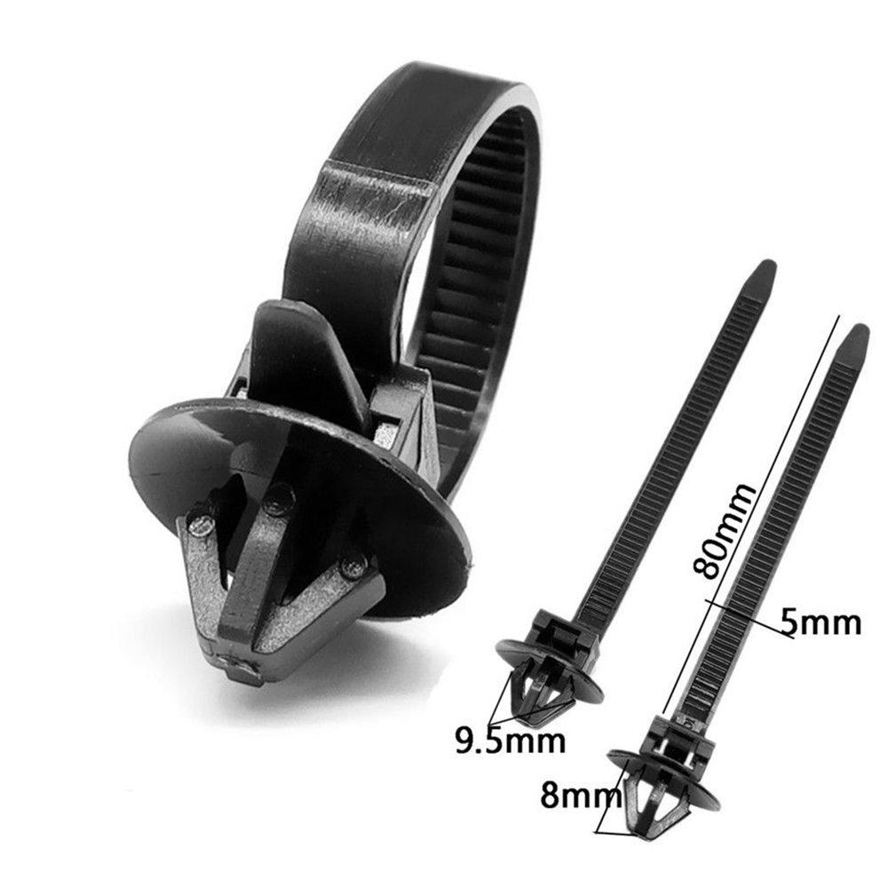 Fastening Tie Cable Strap For Cars Cable Fixed Clips 50pcs Nylon Wrap Latest