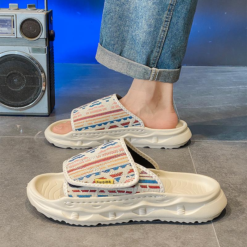 Fashion CYYTL Mens Slippers Summer Shoes Outdoor Casual Beach Sandals Walking Slides Comfort Luxury Designer Leather Lightweight Fashion
