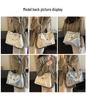 Women's Soft PU Patent Leather Chain Tote Bag with Compartments - 2024 Spring/Summer Fashion