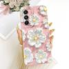For Samsung Galaxy A17 5G Case SM-A176B Soft Matte Camera Protective Bow flower Phone Case For SamsungA17 A 17 5G Cover Coque