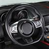 For Jaguar F-Type Chrome ABS Steering Wheel Button Frame Cover Trim 2015-