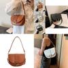 Stylish Casual Crossbody Purse For Women 2023 Autumn Trendy Street Style Saddle Bag