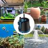 LNSTUDIO Submersible Pump, Bottom-Entry Circulation Pump, 3000L/H Discharge, Maximum Head of 3M, Hydroponic Water Pump, Aquarium Water Supply/Drain Pu