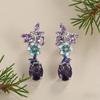 Exquisite and fashionable classic earrings, sparkling butterfly earrings, suitable for giving to wedding girlfriends