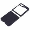 X-LEVEL Für Samsung Galaxy Z Flip6 5G Handyhülle Kohlefaser-Textur PC Handy-Rückseite