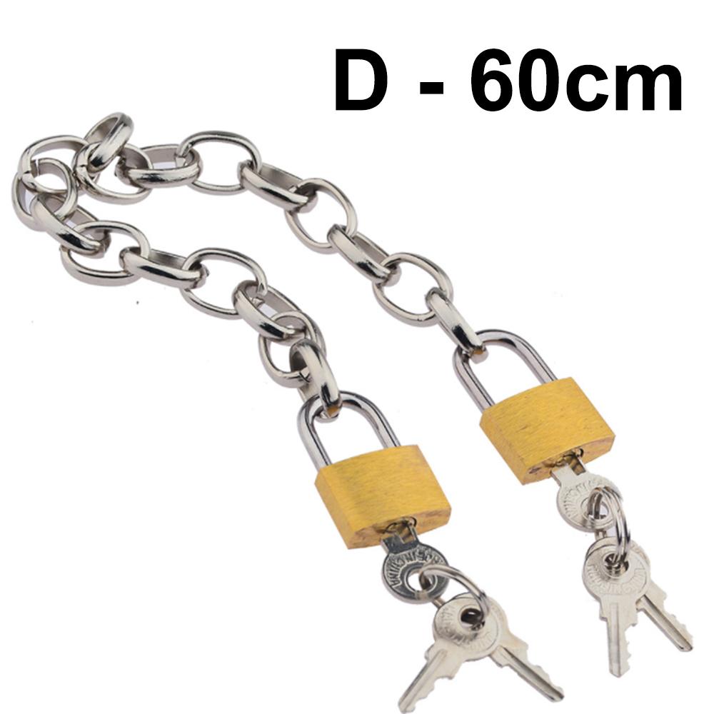 1 Pair Stainless Steel Handcuffs Metal Anklet Foot Cuffs Erotic SM Bondage Adult Game Couple Slave Restraint Sex Toys Men Women