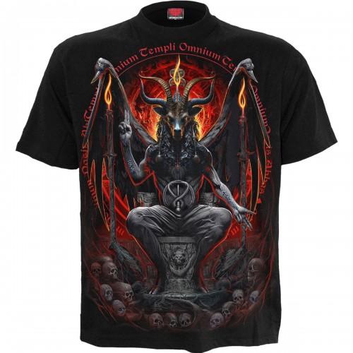 Spiral Direct Unisex Adult Baphomet Back Print T-Shirt