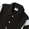 Travel Scout Varsity Sweat-Jacket Black