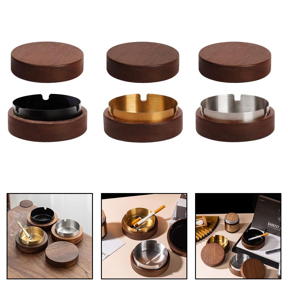 Spacious Wooden Tray with Detachable Stainless Steel Liner