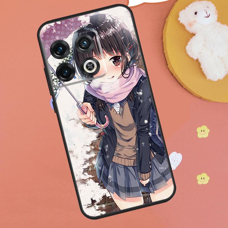 Anime Girl Cartoon Japan Cute Case For OnePlus 15 13 12 11 13T 13R 12R 10R 10T 8T OnePlus Nord 5 CE 4 3 Lite N20 N30 Funda