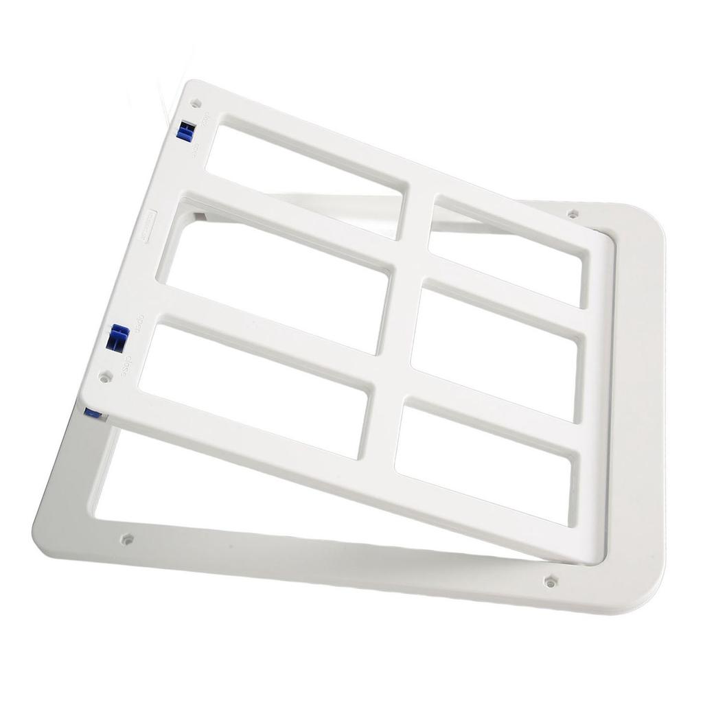 Dog Screen Door Lockable Pet Screen Door Double Magnetic Closure Sturdy Doggie Door for Pet