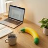 Creative Banana Shaped Slow Rebound Stress Relief Toy Soft Squeeze Anti Anxiety Sensory Fidget Toy for Relaxation and Focus