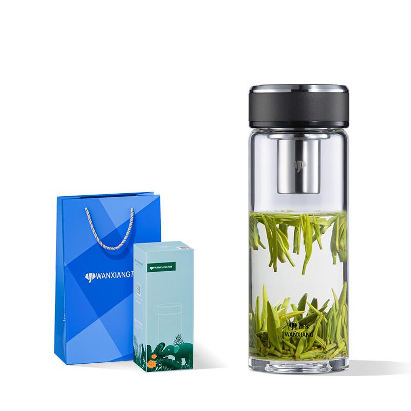 Wanxiang U329R High Borosilicate Glass Tea Infuser Bottle