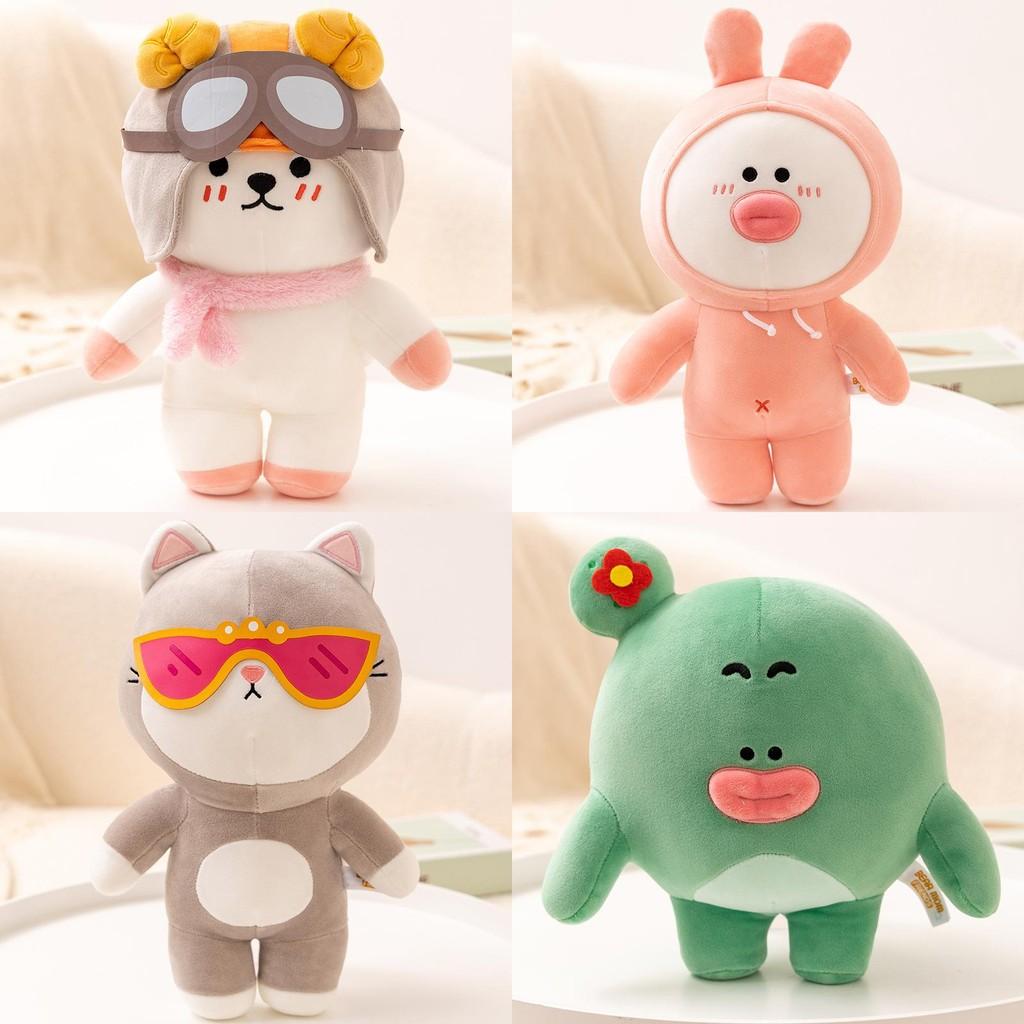 Cartoon Lovely Bear Plush Toy With Adorable Features Ideal For Collectors And Kids
