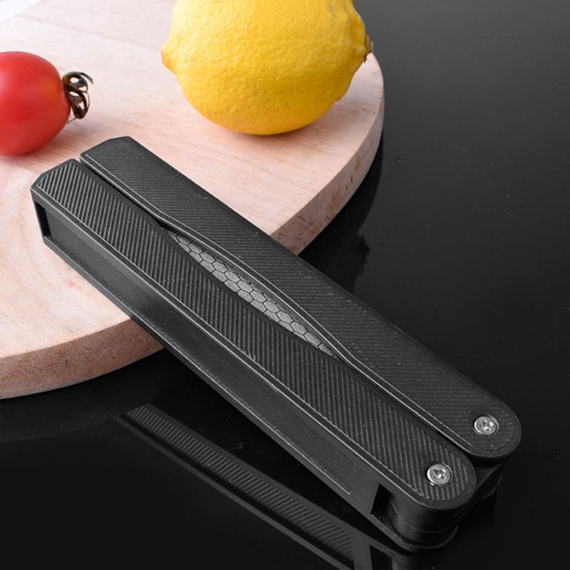 Sharpening Stone Garden Sharpener Folding Pocket Diamond Knife Sharpener Stone