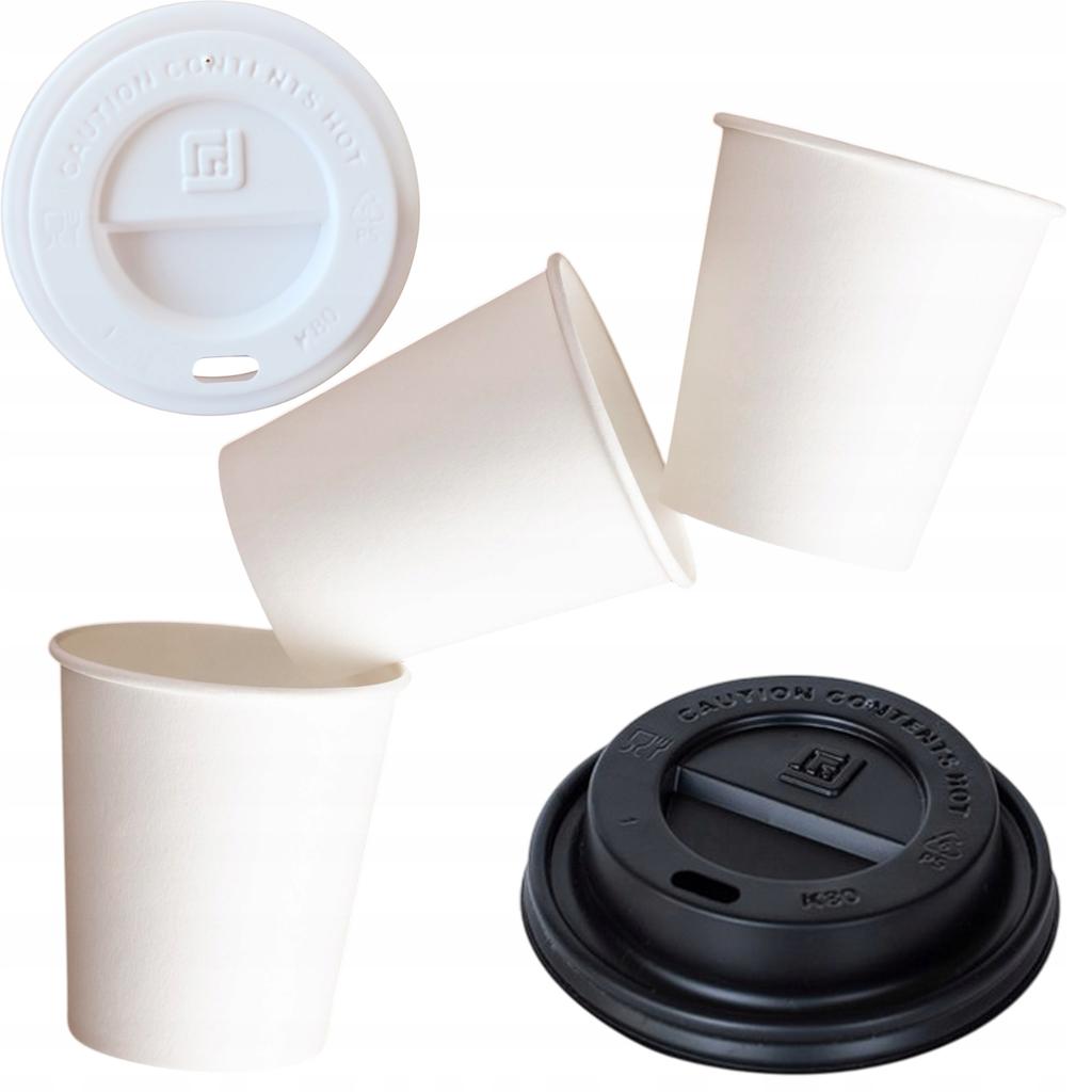 Cups + Lids - Disposable Paper Cups For Eco Coffee