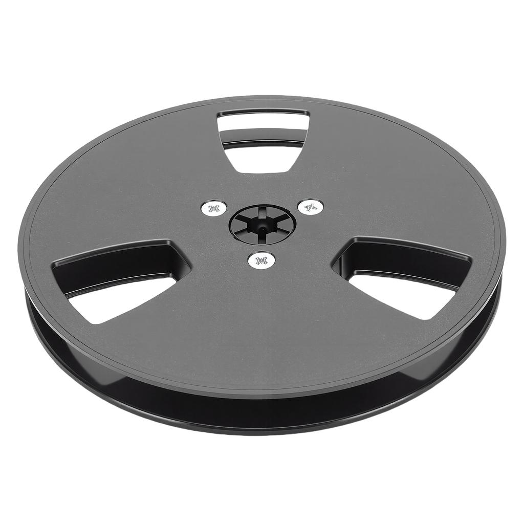 1Celsius4 5 Inch Empty Tape Reel Fit for Reel to Reel ABS Vintage Open Reel Sound Tape Empty Reel with 3 Holes