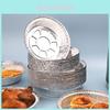 Aluminum Foil Baking Tray Set For Air Fryers With Hightemperature Resistance Ideal For Grilling And Roasting