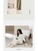 Women's Pure Cotton Striped Long-Sleeve Pajamas Set for Spring/Autumn, Wear Indoors or Out, Customizable Design Available.