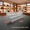 Acrylic Nail Polish & Cosmetics Display Stand with Dustproof Cover