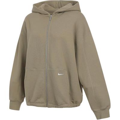 Chaqueta de Punto con Capucha y Cremallera de Manga Larga para Mujer HV1950276