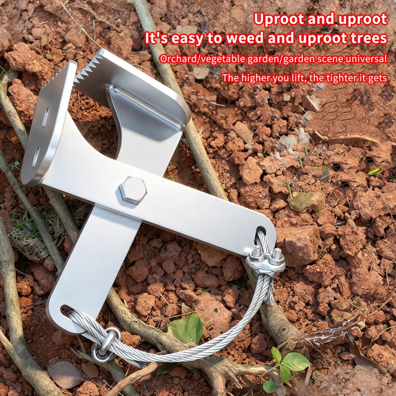 Estrattore di Radici d'Albero Multiuso Facile da Usare Risparmio di Lavoro Strumento per Estrarre Piantine per Giardino di Casa Bonifica Terreni Forestali