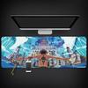 ONE PIECE Animation Peripheral Monkey D. Luffy  Roronoa Zoro Dormitory Second Dimensional Computer Keyboard Table Mat Waterproof Large Cute Mouse Mat