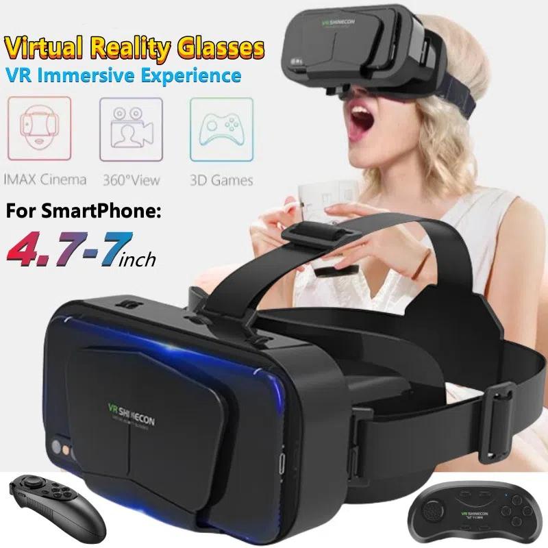 3D VR Gaming Glasses, Head-Mounted Panoramic VR Box, for 4.7-7.0 Inch Smartphones