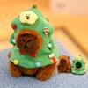 with Instruments Plush Doll Toy Capybara Anime Fluffy Toy Soft Stuffed Keychain  Children's Gift