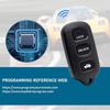 Keyless Entry Key Fob Replacement Fits for 2002-2006 Toyota Camry/ 03-08 Matrix/ 99-03 Sienna/ 02-03 Solara/ 03-08 Pontiac Vibe Car Keyless Entry