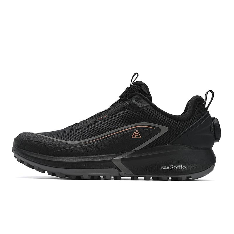 FILA Boa Lynx 3 Comfortable Versatile Durable Lightweight Low-Top Running Shoes Women sneaker Black A12W511203FBD